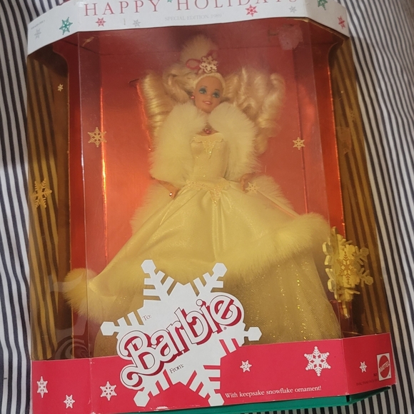 Special Edition 1989, Happy Holidays, Barbie in White